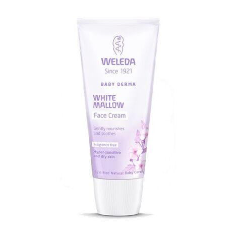 Baby Derma Face Cream White Mallow 50ml Weleda למכירה 