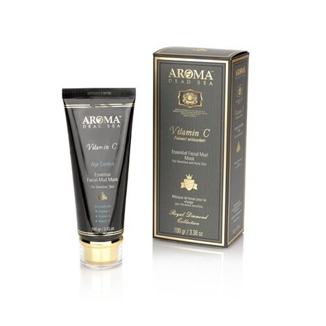 מסכת בוץ לפנים לעור רגיש ובעייתי 100 גרם Aroma Dead Sea למכירה , 2 image