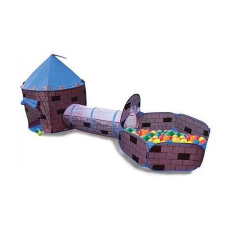 I AM אוהל טירה קסומה 3 ב-1 עם 50 כדורים למכירה , 2 image