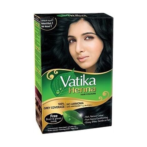 Henna Natural Black 1 60g Vatika למכירה , 2 image