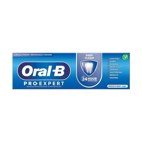 משחת שיניים Oral-B Pro Expert Toothpaste Deep Clean 75ml למכירה 