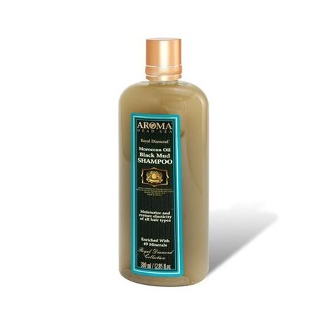 Aroma Dead Sea שמפו בוץ עם שמן ארגן - 380 מ"ל למכירה , 2 image