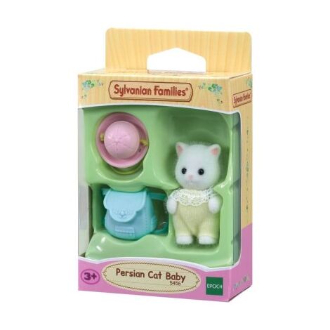 Sylvanian Families 5456 Persian Cat Baby למכירה 