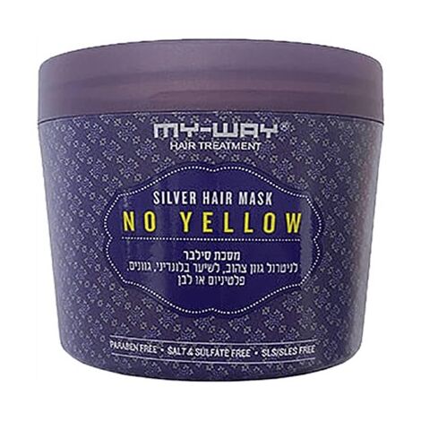 My Way מסכה סילבר לשיער בלונד צבוע 500 מ"ל למכירה 