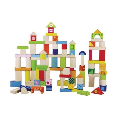 Pit Toys 12012 דלי לבני בנייה מצוייר 100 יחידות למכירה , 2 image