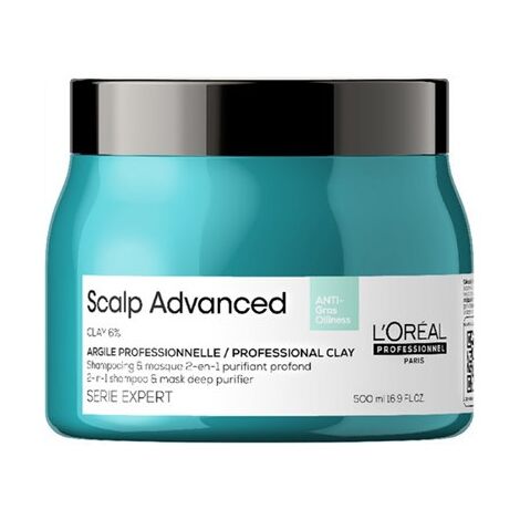 Loreal Scalp Advanced Anti-Oiliness 2-in-1 Deep Purifier Clay 500ml למכירה , 2 image