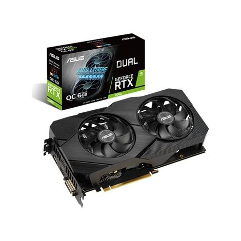 כרטיס מסך Asus Dual GeForce RTX 2060 OC DUAL-RTX2060-O6G-EVO אסוס למכירה , 2 image