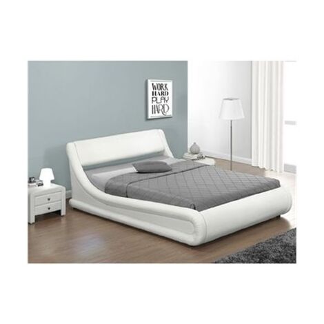 מיטה זוגית מיטה זוגית מרופדת בעיצוב מעוגל עם ארגז מצעים דגם ליאן Home Decor למכירה 