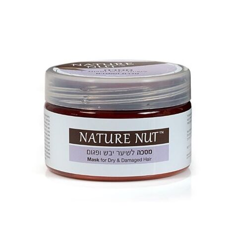 Nature Nut מסכה לשיער יבש ופגום 250 מ"ל למכירה , 2 image