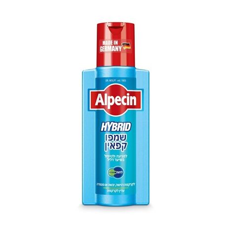 Alpecin שמפו קפאין למניעה ולטיפול בשיער דליל 250 מ"ל למכירה 