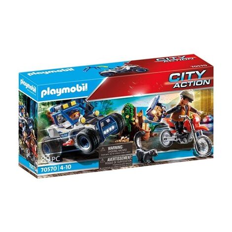 פליימוביל 70570 Police Off-Road Car with Jewel Thief למכירה , 2 image