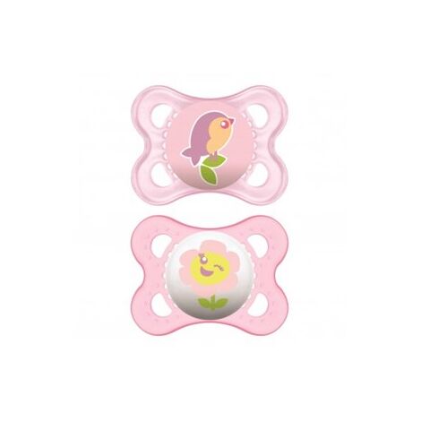 Mam זוג מוצצים ורוד לגילאי 0-6 חודשים למכירה , 2 image