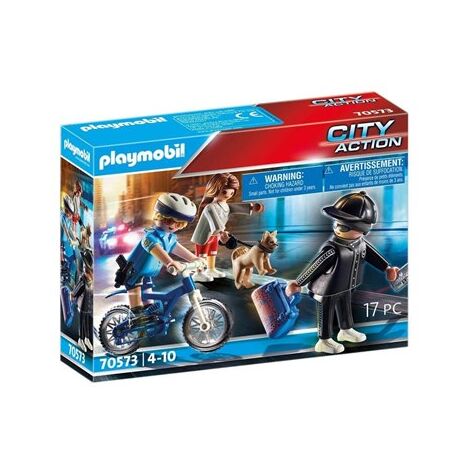פליימוביל 70573 Police Bicycle with Thief למכירה 