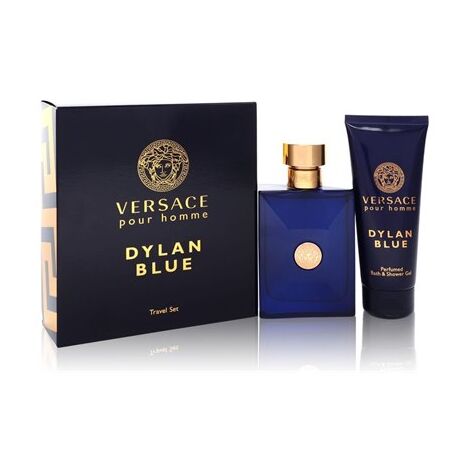 ערכת טיפוח Versace Dylan Blue Set For Men E.D.T 100ml + Shower Gel ורסצ'ה למכירה , 3 image