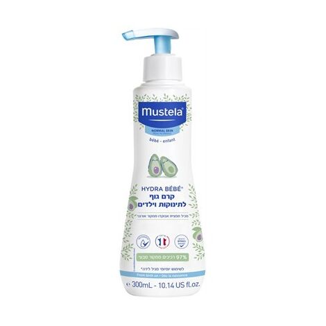 Hydra-Bebe Body Lotion With Organic Avocado for Normal Skin 300ml Mustela למכירה , 2 image