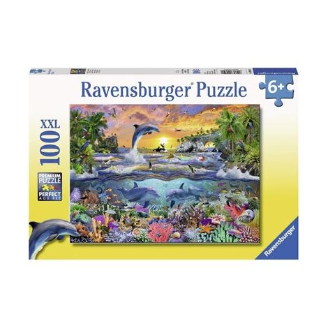 פאזל Tropical Paradise XXL 100 10950 חלקים Ravensburger למכירה , 2 image