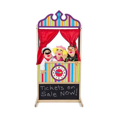 Melissa & Doug 2530 Deluxe Puppet Theater למכירה , 2 image