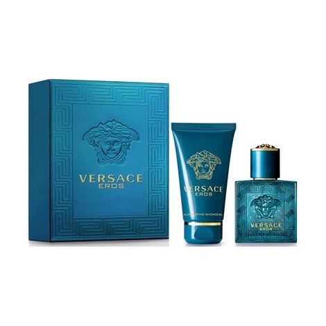 ערכת טיפוח Versace Eros E.D.T 100ml + Shower Gel Gift Set for Men ורסצ'ה למכירה , 2 image