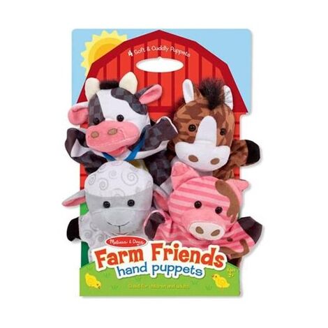Melissa & Doug 9080 Farm Friends Hand Puppets 4 למכירה , 2 image