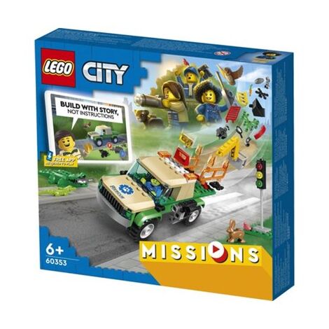 Lego לגו  60353 Wild Animal Rescue Missions למכירה 