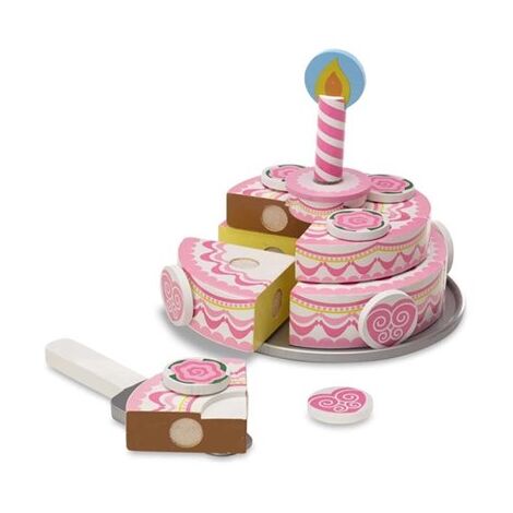 Melissa & Doug 511 Birthday Party - Wooden Play Food למכירה , 3 image