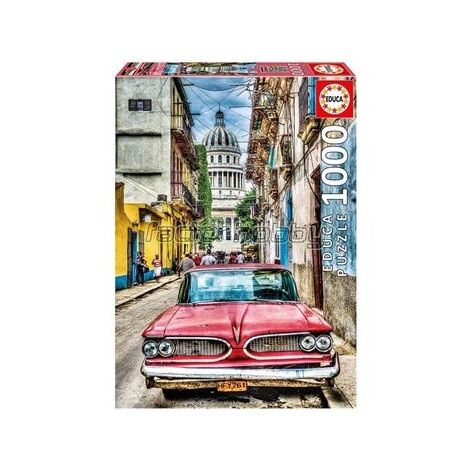 פאזל Vintage Car in Old Havana 1000 16754 חלקים Educa למכירה , 2 image