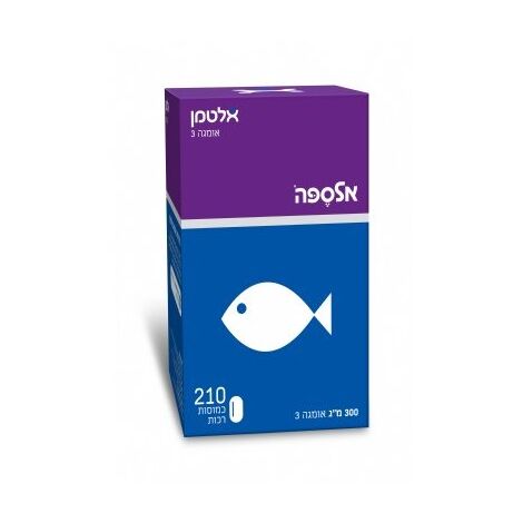 Altman אלספה אומגה 3 210 כמוסות אלטמן למכירה 
