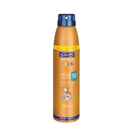 Dr. Fischer Ultrasol KIDS ספריי רציף שקוף SPF50 200 מ"ל למכירה , 2 image