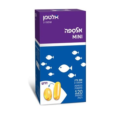 Altman אלספה מיני 120 כמוסות אלטמן למכירה , 2 image