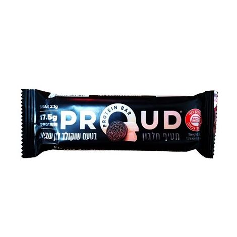 חטיף חלבון בטעם שוקולד לבן ועוגיות 60 גרם Proud למכירה , 3 image