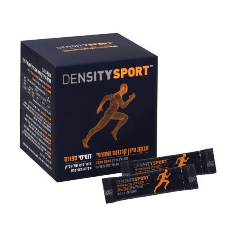 אבקת סידן קרבונט אמורפי 200 מ"ג 60 אריזות אישיות Density Sport למכירה , 3 image