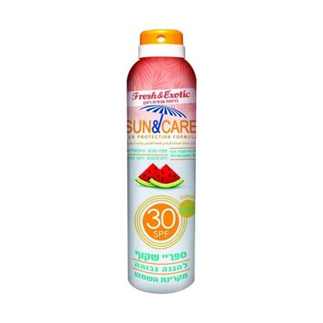 Sun&Care ספריי שקוף SPF30 UVA B בניחוח אבטיח 200 מ"ל למכירה , 2 image