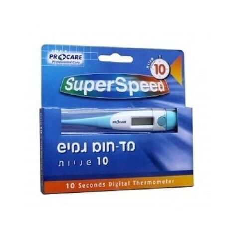 מד חום  דיגיטאלי סופר ספיד מד חום דיגיטלי מהיר Procare למכירה , 2 image
