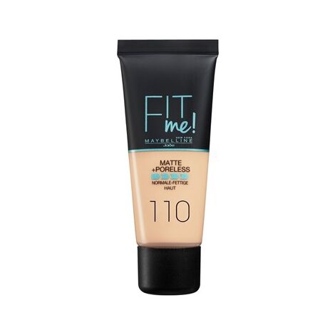 מייק אפ Maybelline Fit Me Matte & Poreless Foundation 110 Porcelain 30ml למכירה , 2 image