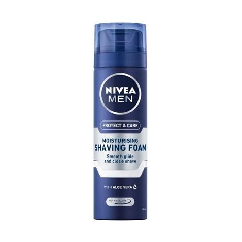 קצף גילוח Nivea Moisturising Shaving Foam for Men 50ml למכירה , 2 image