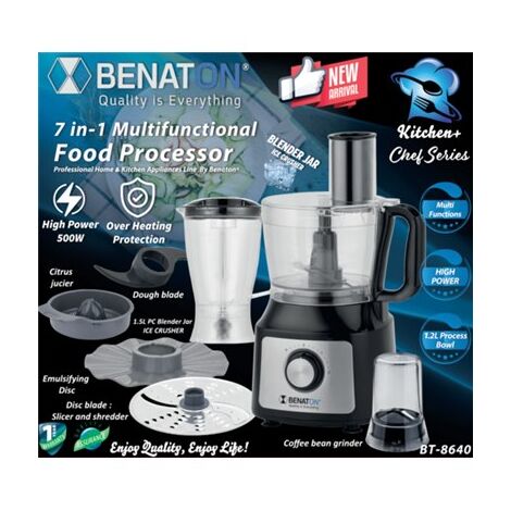 מעבד מזון Benaton BT8640 למכירה , 3 image