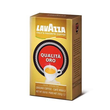 קפה טחון Lavazza Qualita Oro Ground 250 gr לוואצה למכירה 