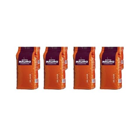 פולי קפה Mauro De Luxe Beans 4 kg למכירה 