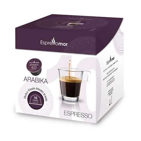 Espressomor Arabika תואם דולצ'ה גוסטו 16 קפסולות למכירה , 2 image
