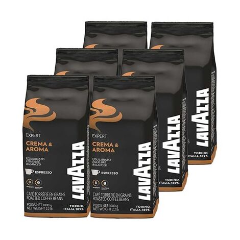 פולי קפה Lavazza Crema And Aroma Beans 6 kg לוואצה למכירה 
