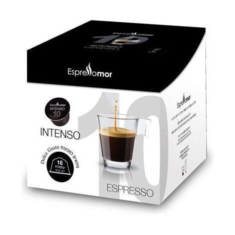 Espressomor Intenso תואם דולצ'ה גוסטו 16 קפסולות למכירה , 2 image
