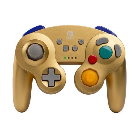 בקר משחק 1507852-01 PowerA Wireless Controller- GameCube - Gold למכירה 