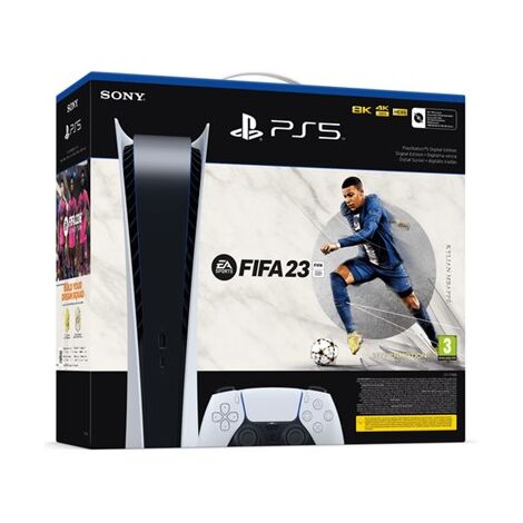 Sony PlayStation 5 825GB Digital Edition FIFA 23 Bundle סוני למכירה 