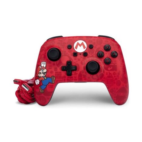 PowerA 1525741-01 Enhanced Wireless Controller - Here We Go Mario למכירה , 2 image