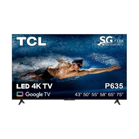 טלוויזיה TCL 65P635 4K  65 אינטש למכירה 