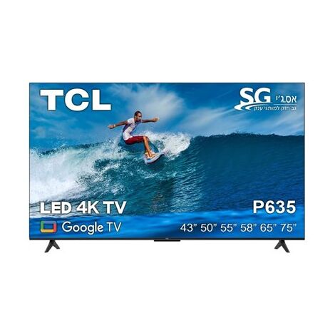 טלוויזיה TCL 43P635 4K  43 אינטש למכירה , 2 image
