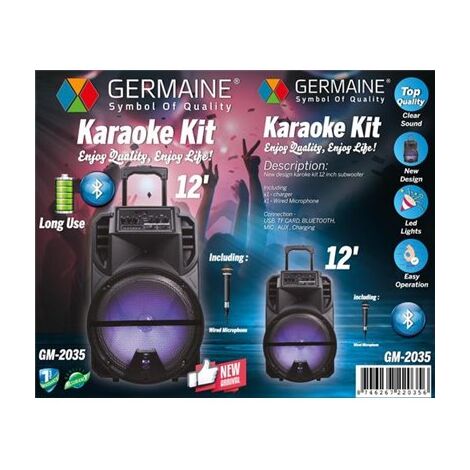 בידורית קריוקי Germaine GM-2035 למכירה , 2 image