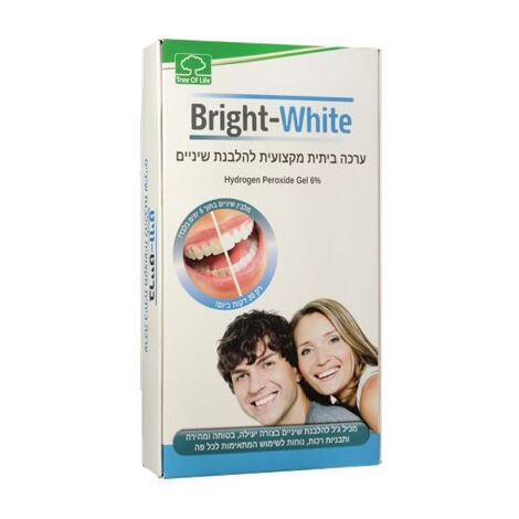 הלבנת שיניים ערכה להלבנת שיניים Bright White Tree Of Life למכירה 