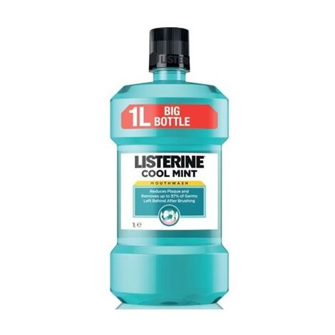 מי פה Listerine Coolmint Mouthwash (1L) למכירה 