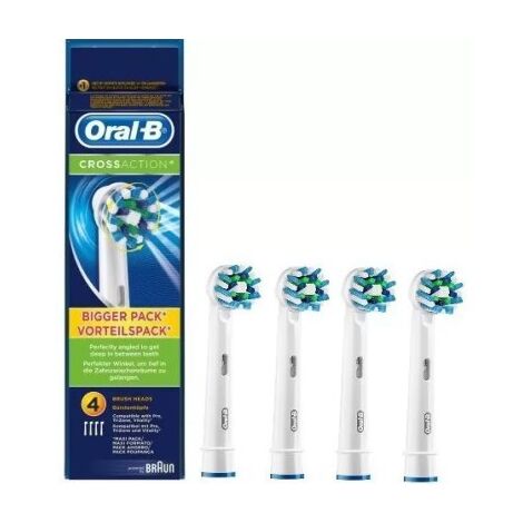 מברשת שיניים ראשי מילוי למברשת חשמלית CrossAction 4 יח' Oral-B למכירה , 3 image